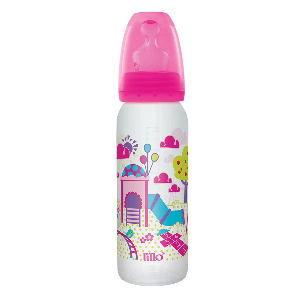 Mamadeira Lillo Magia Bico Silicone Ortodontica-Lilas240ml Mamadeira Lillo Magia Bico Silicone Ortodontica-Lilas240ml
