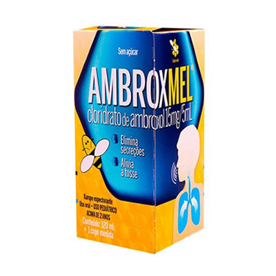 Ambroxmel xarope adulto com 120ml - Cimed