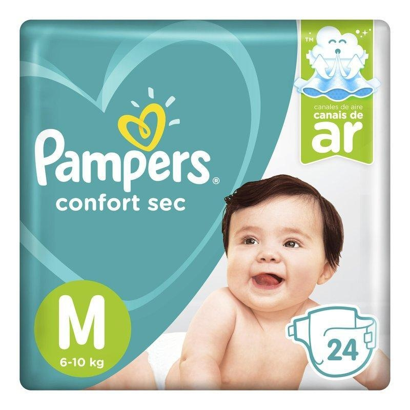 Fralda Pampers Pants Ajuste Total Tamanho - M c/20 Unidades