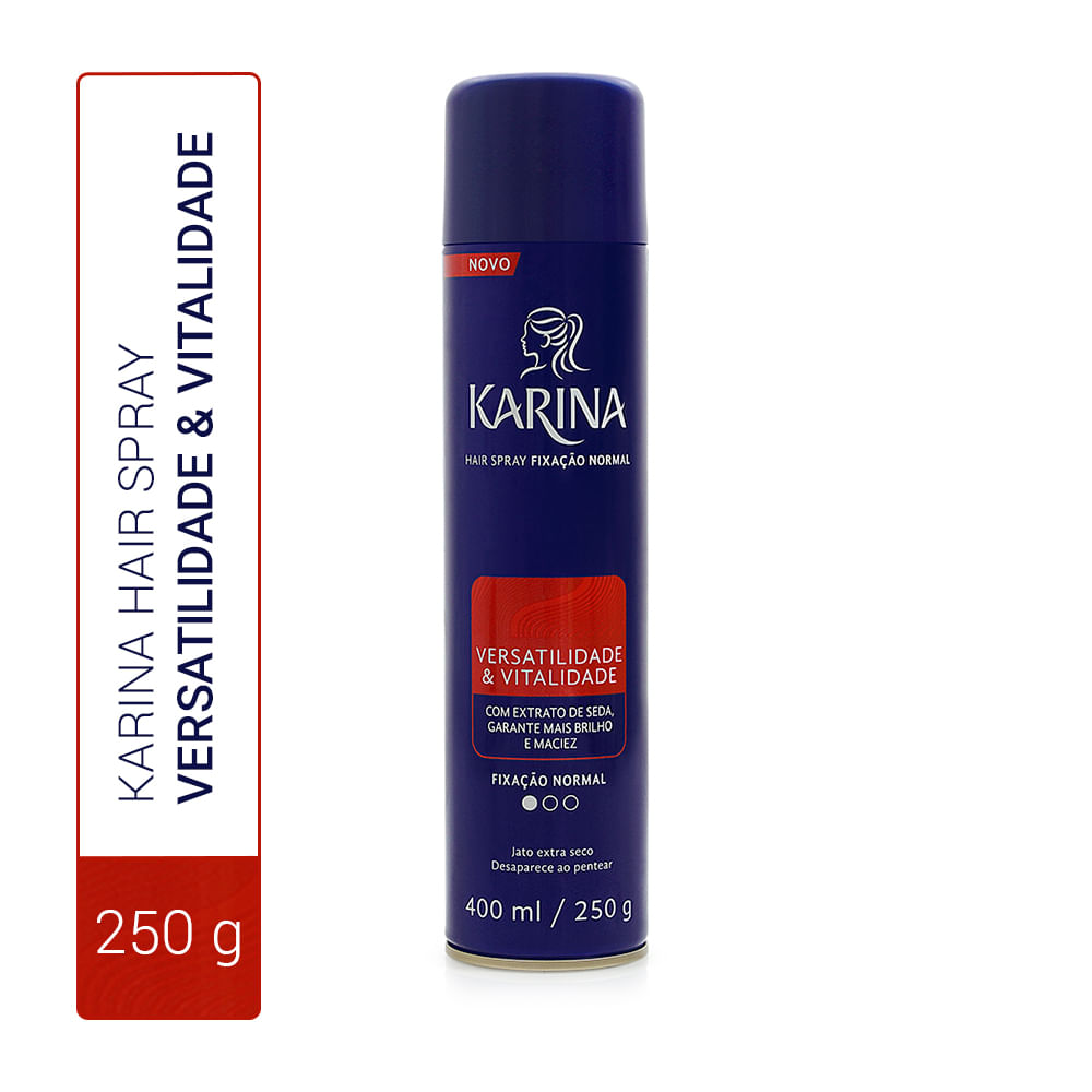 Fixador Para Cabelos KarinaSprayNormal 250ml