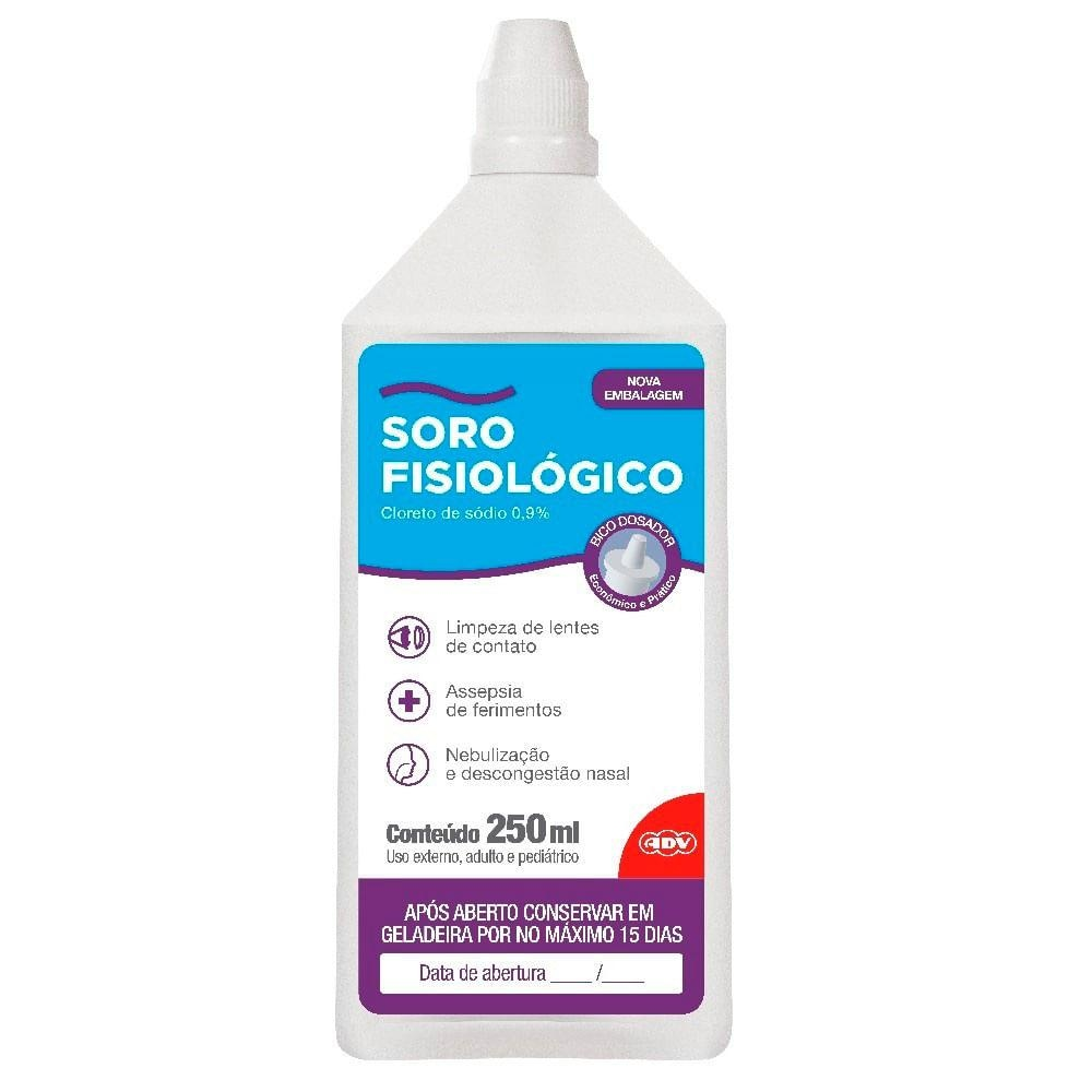 Soro fisiologico 0,9% com 500ml - Uniphar